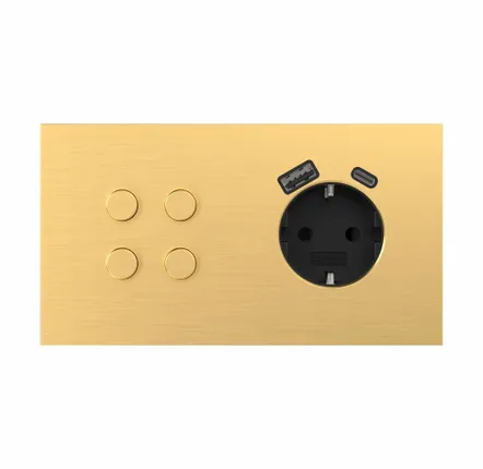 Recessed lighting - LIGHT AND BUTTON | ROUND BUTTON - FEDE