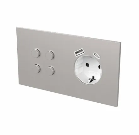 Recessed lighting - LIGHT AND BUTTON | ROUND BUTTON - FEDE