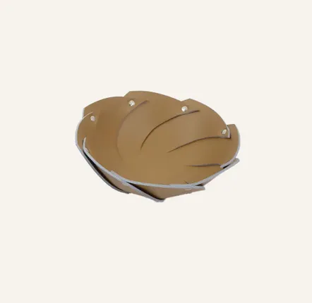 Autres fournitures bureau  - Vide Poche Design Cuir DALIA - moyen - LIMAC DESIGN