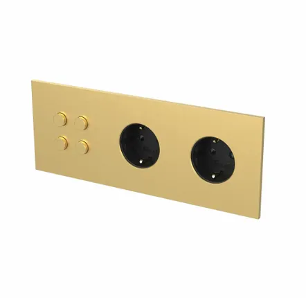 Recessed lighting - LIGHT AND BUTTON | ROUND BUTTON - FEDE