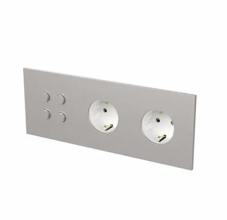 Recessed lighting - LIGHT AND BUTTON | ROUND BUTTON - FEDE