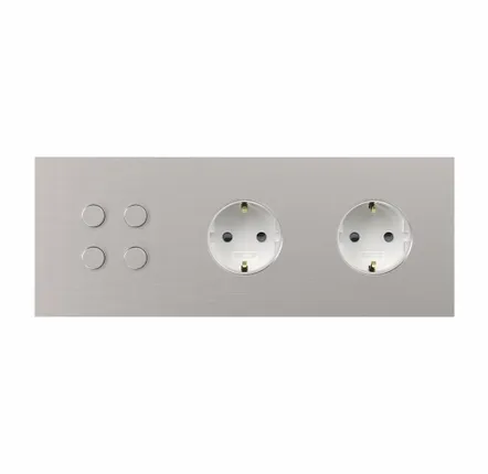Recessed lighting - LIGHT AND BUTTON | ROUND BUTTON - FEDE