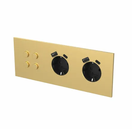 Recessed lighting - LIGHT AND BUTTON | ROUND BUTTON - FEDE