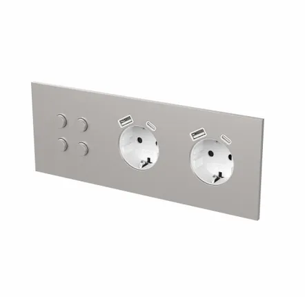 Recessed lighting - LIGHT AND BUTTON | ROUND BUTTON - FEDE