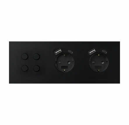 Recessed lighting - LIGHT AND BUTTON | ROUND BUTTON - FEDE