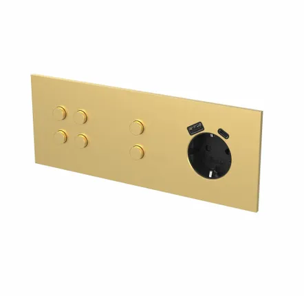 Recessed lighting - LIGHT AND BUTTON | ROUND BUTTON - FEDE