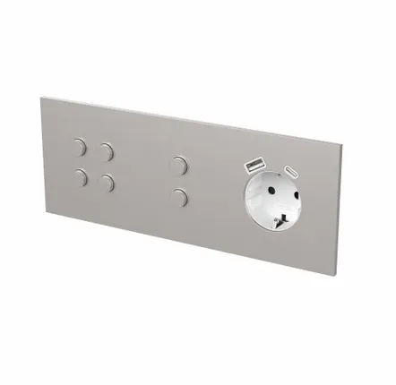 Recessed lighting - LIGHT AND BUTTON | ROUND BUTTON - FEDE