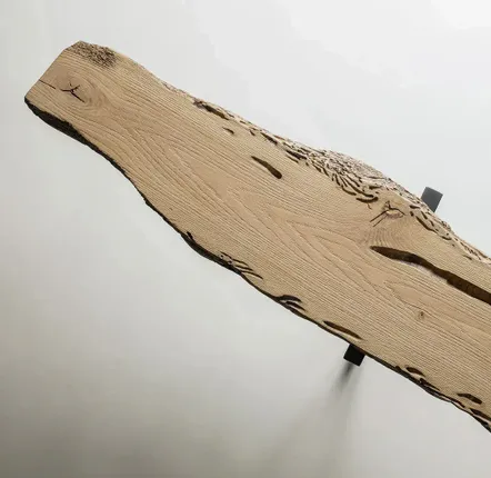 Banquettes pour collectivités - Coccodrillo | Banc Sculptural en Pièce Unique de Bricole - DE ZOTTI & DE BRICOLA