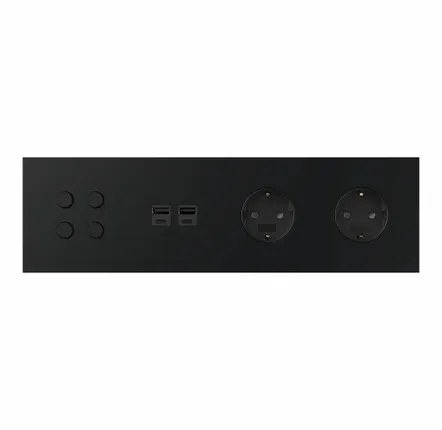 Recessed lighting - LIGHT AND BUTTON | ROUND BUTTON - FEDE