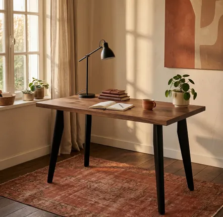 Dining Tables - OPAL STEEL HIGH TABLE LEG - SET OF 2 LEGS - DECO-GEM