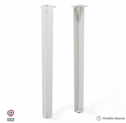 Dining Tables - HIGH JASPER STEEL TABLE LEG - SET OF 2 LEGS - DECO-GEM