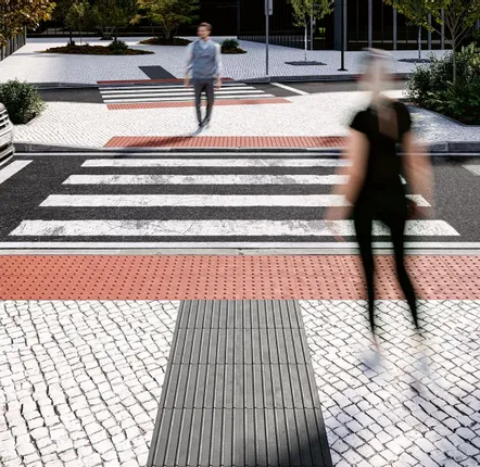 Terraces - Tactile floors - ACL - A CIMENTEIRA DO LOURO