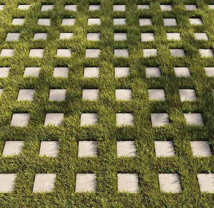 Terraces - Concrete grass grid - ACL - A CIMENTEIRA DO LOURO