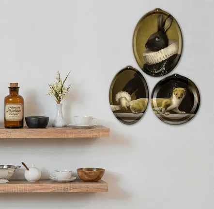 Trays - Tassi Trio - decorative wall tray - IBRIDE