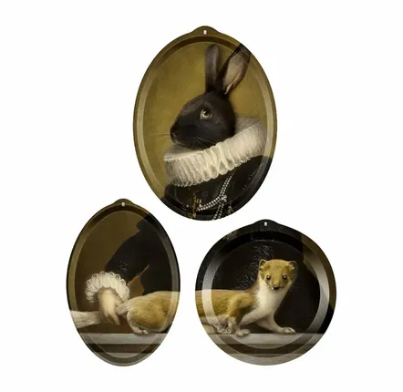 Trays - Tassi Trio - decorative wall tray - IBRIDE