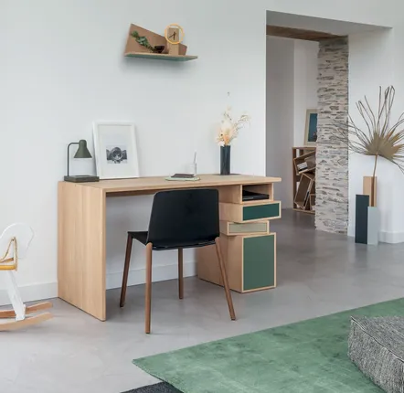Mobilier et rangements pour bureau - Bureau EMPIL - DRUGEOT MANUFACTURE