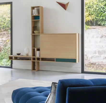 Office furniture and storage - ORTHO TV stand - DRUGEOT MANUFACTURE