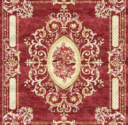 Tapis classiques - Timeless Collection -Ornate Carving Dynasty - SARELLI INTERIORS TEXTILES