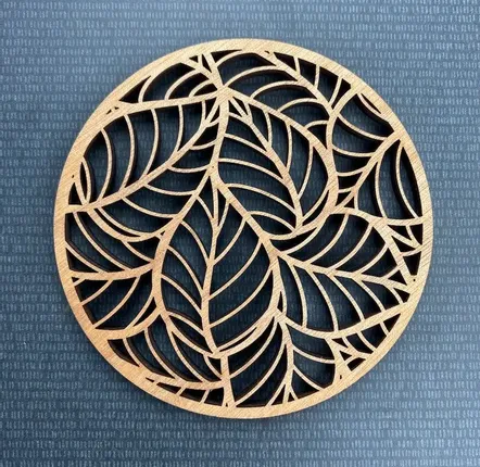 Objets de décoration - Dessous de plat en bois - Nature - LA COUR DU JUCH