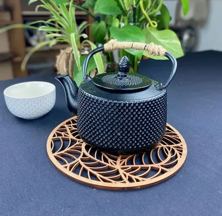 Objets de décoration - Dessous de plat en bois - Nature - LA COUR DU JUCH