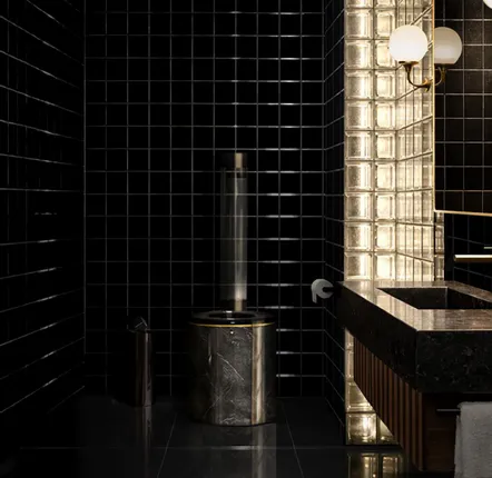 Design objects - Noir Series – Icone edition - Toilets - ARTOLETTA® MAISON COLLECTION