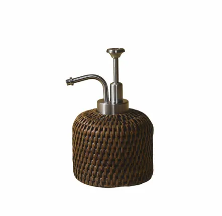 Porte-savons - Small Rattan Soap Dispenser - KING ZOO
