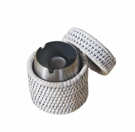 Autres objets connectés  - High Ashtray with Lid - KING ZOO