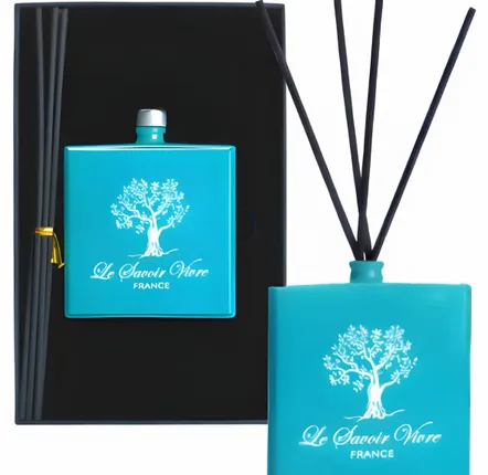 Cadeaux - Reed Diffuser Flat  .Tiffany Blue   120 ml - LE SAVOIR VIVRE FRANCE