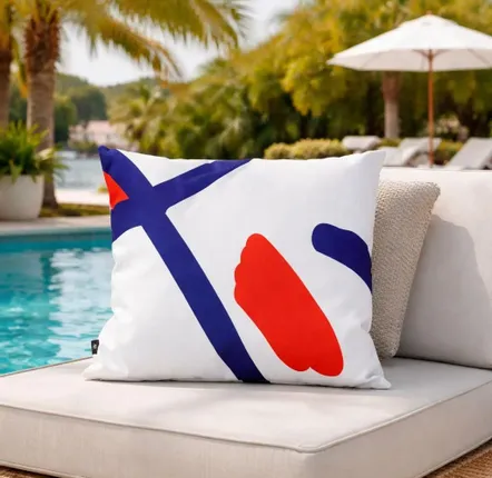 Garden textiles - Pincel 60 x 60 Outdoor Cushion - Design by Juan de Lascurain - ARTDECORIS