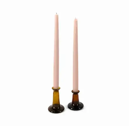 Christmas table settings - Recycled Glassware Candle holder - KILIIM