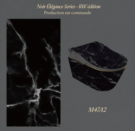 Ceramic - Noir Series – RW edition - Toilets - ARTOLETTA® MAISON COLLECTION
