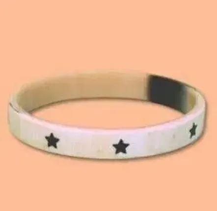 Bijoux - Bracelet Corne Étoiles Noir - JOLIE JULIE
