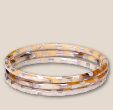 Jewelry - Jonc corne Léopard Argent - JOLIE JULIE