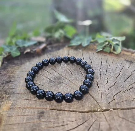 Jewelry - BRACELET PIERRE RONDE ONYX - JOLIE JULIE