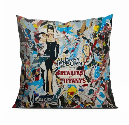 Outdoor fabrics - Audrey 60x60 Outdoor Cushion Cover - Design by Anne Mondy - ARTDECORIS