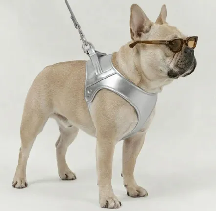 Gifts - Churchill harness. - dog harness - silver - BY CHURCHILL.®