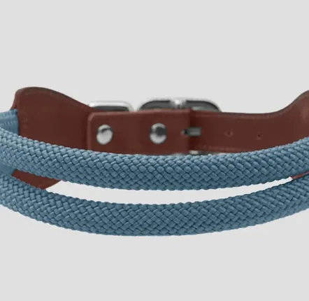 Cadeaux - COLLIER ROSA. - Collier pour chien - Bleu sky - BY CHURCHILL.®