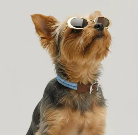 Cadeaux - COLLIER ROSA. - Collier pour chien - Bleu sky - BY CHURCHILL.®