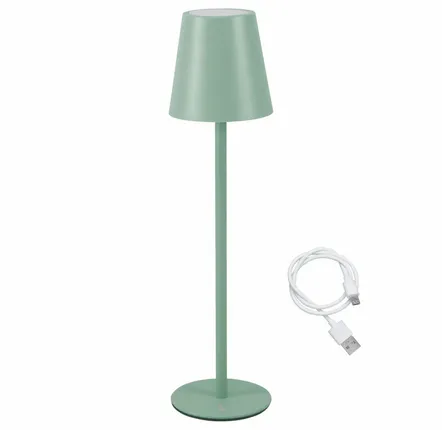 Table lamps - BEPER P207ILI203 Rechargeable Table Lamp, Wireless LED Light, Dimmable, USB Included – Portable for Desk, Bedside Table or Outdoor Use - BEPER SRL