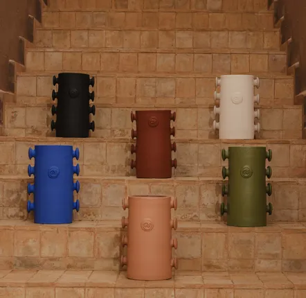 Vases - Vase MARO en céramique artisanale – Vase design moderne et objet déco - LOULE INTERIEUR