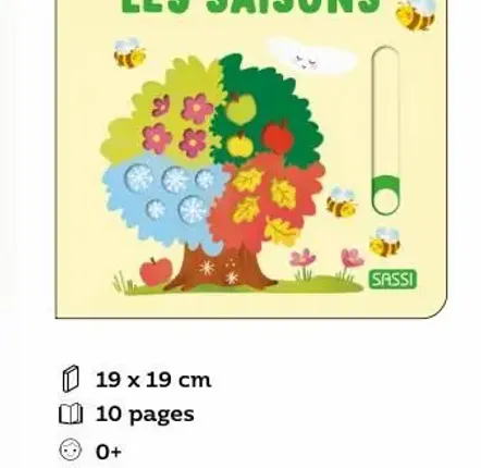 Children's arts and crafts - NEW! Slide & Discover - The Seasons - SASSI