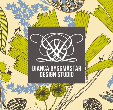 Textile and surface design - Palm Paisley Pattern - BIANCA BYGGMÄSTAR