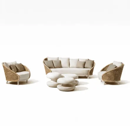 Lawn sofas   - Salon EVORA - EMPREINTE DU TEMPS