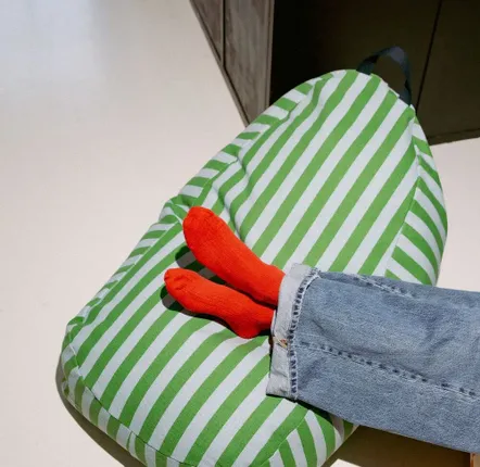 Ottomans - Long beanbag - kid size - Bliss - NOBODINOZ
