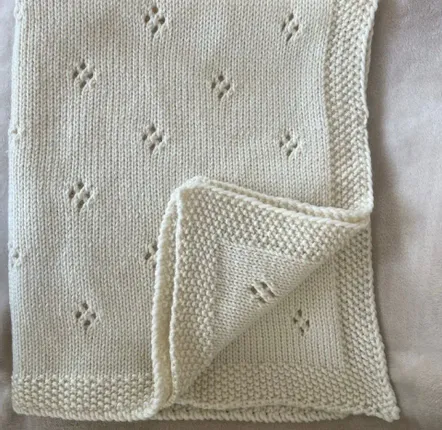 Mode enfantine - Couverture de balade en laine - MA PETITE LAINE