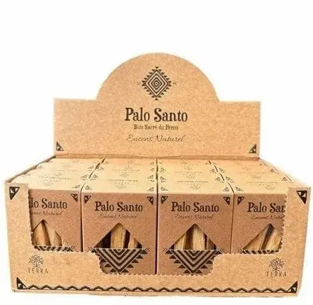 Parfums d'intérieur - Présentoir 16 Boîtes 70g Palo Santo Bâtonnets - ARABESK