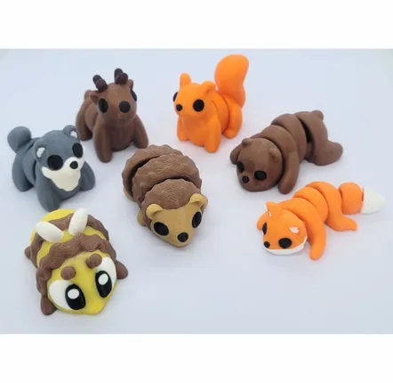 Gifts - Collectible mini forest animal figurines - ZANIMIZ
