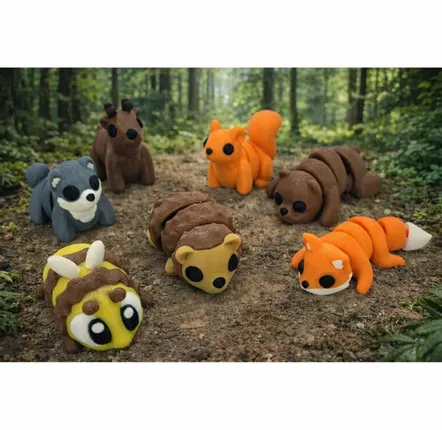 Gifts - Collectible mini forest animal figurines - ZANIMIZ