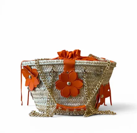 Sacs et cabas - Sac Lotus avec fleurs - DANIÉ