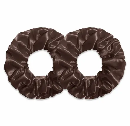 Ponies & Srunchies - pure mulberry classic silk scrunchies - 6FIFTYTWO®